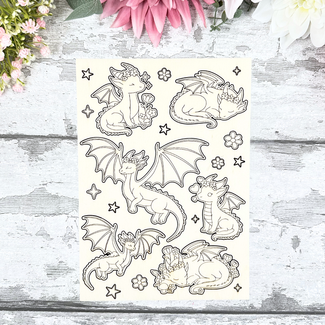 Enchanted Bookish Dragons