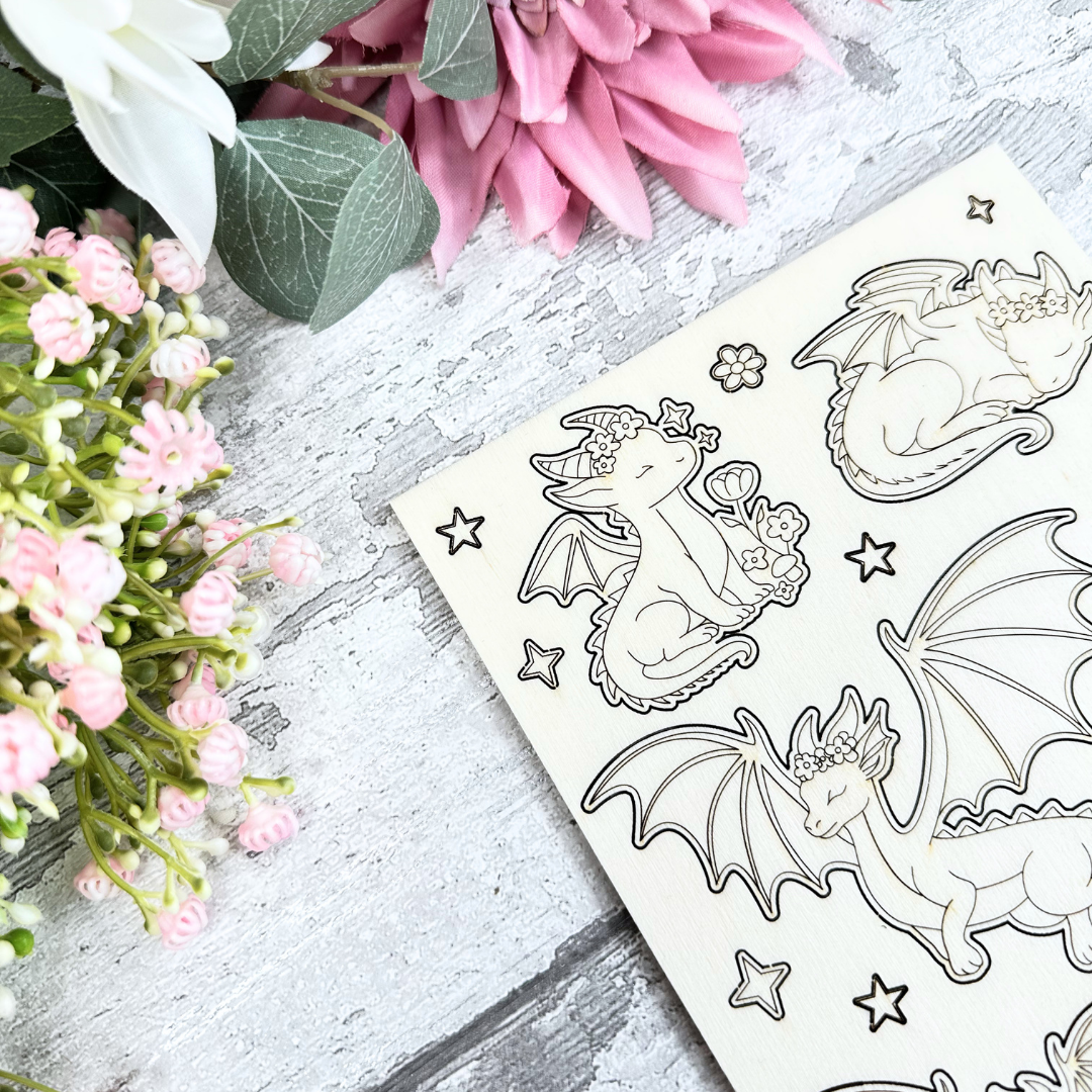 Enchanted Bookish Dragons