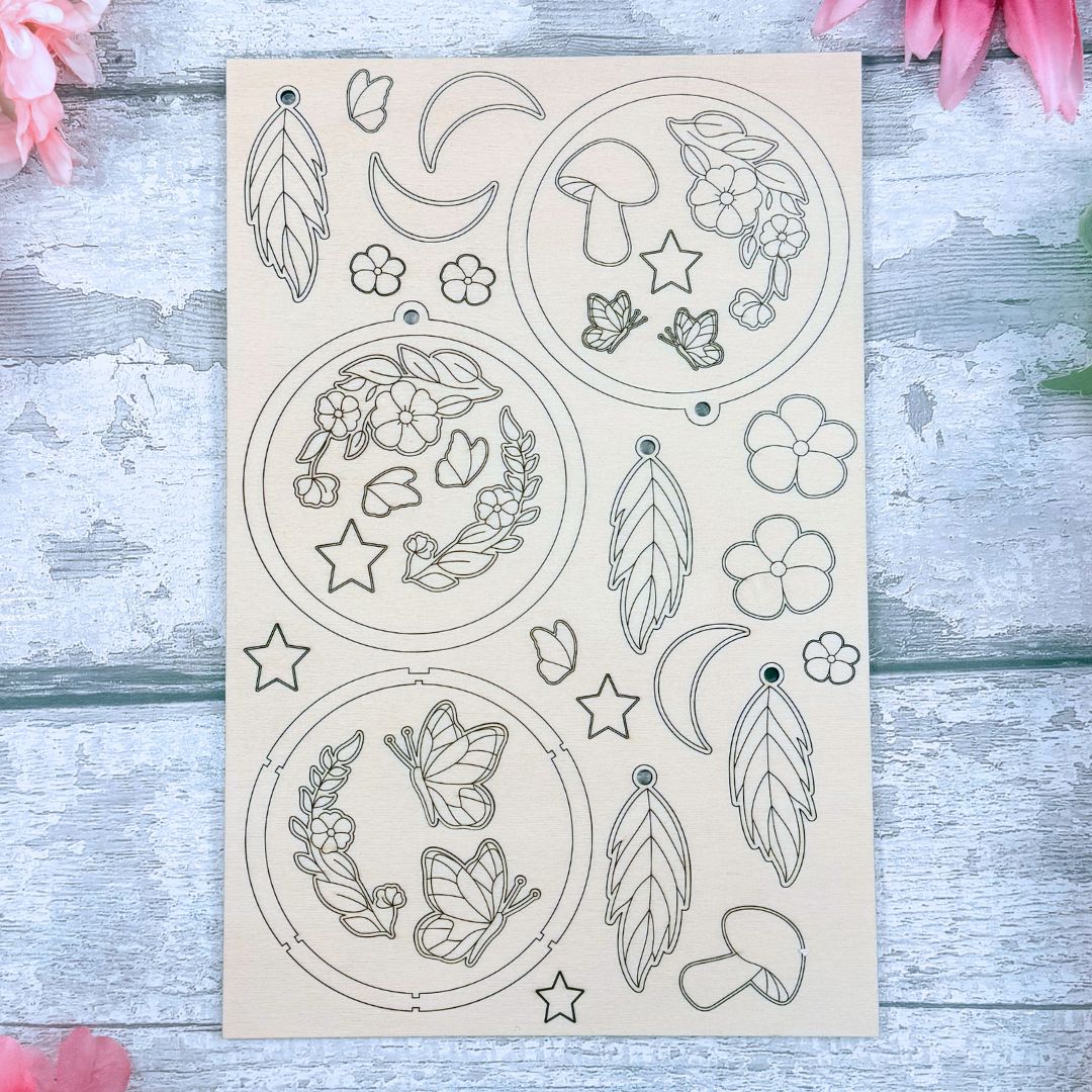 Butterfly Dream Catcher Craft Kit