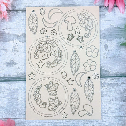 Butterfly Dream Catcher Craft Kit