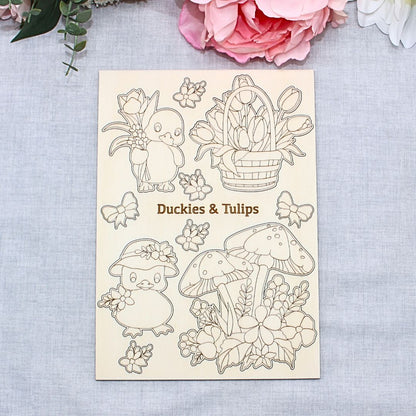 Duckies and Tulips