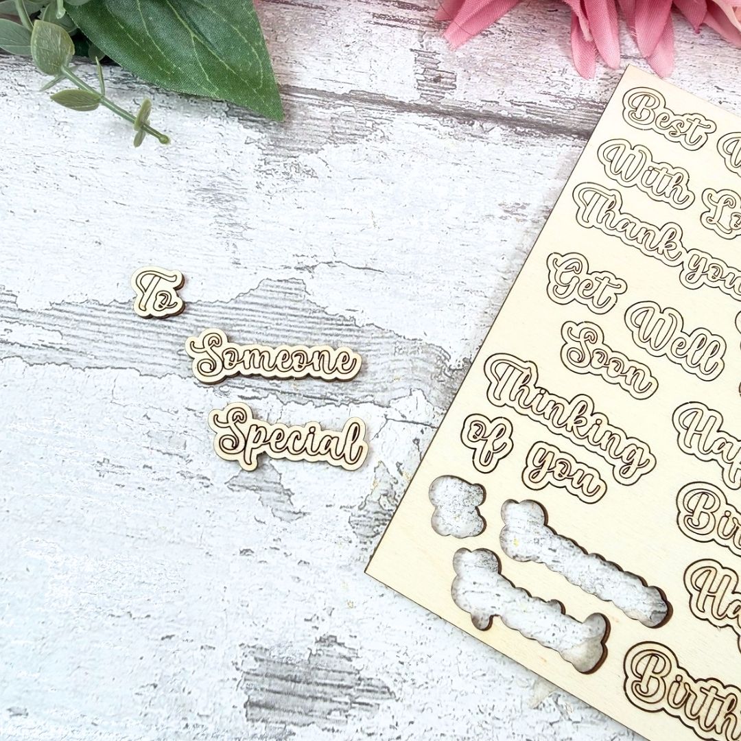 Everyday Sentiments Pop-Out Sheet