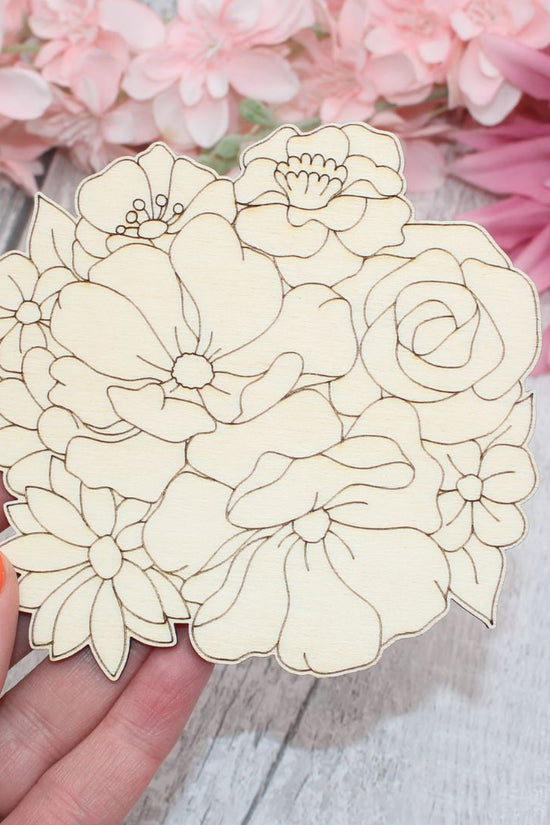 Floral Design - Coaster Size