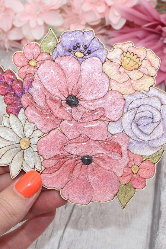 Floral Design - Coaster Size