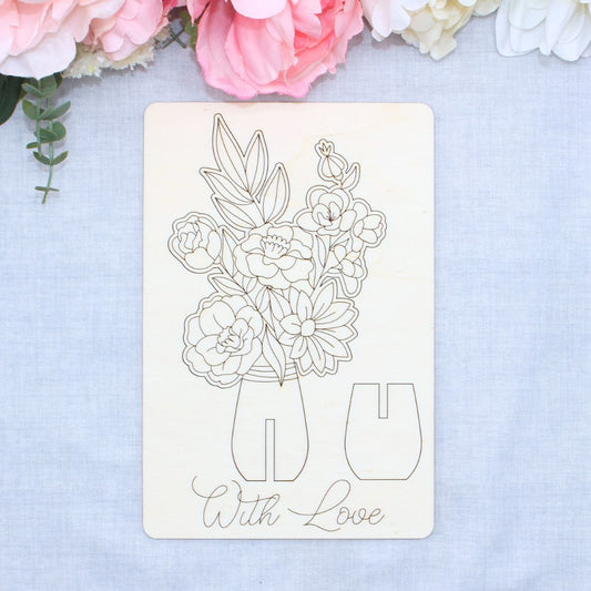 Floral Bouquet - With Love