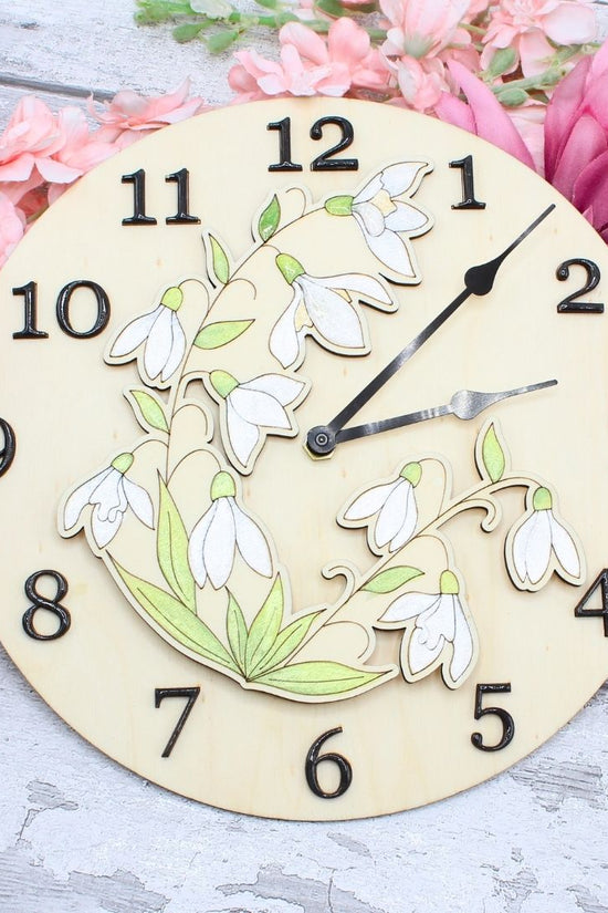 Floral Clock Face Add on (clock not included)