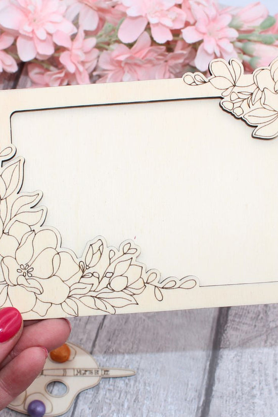 Floral Photo Frame