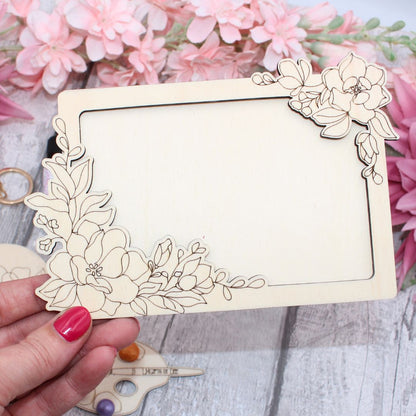 Floral Photo Frame