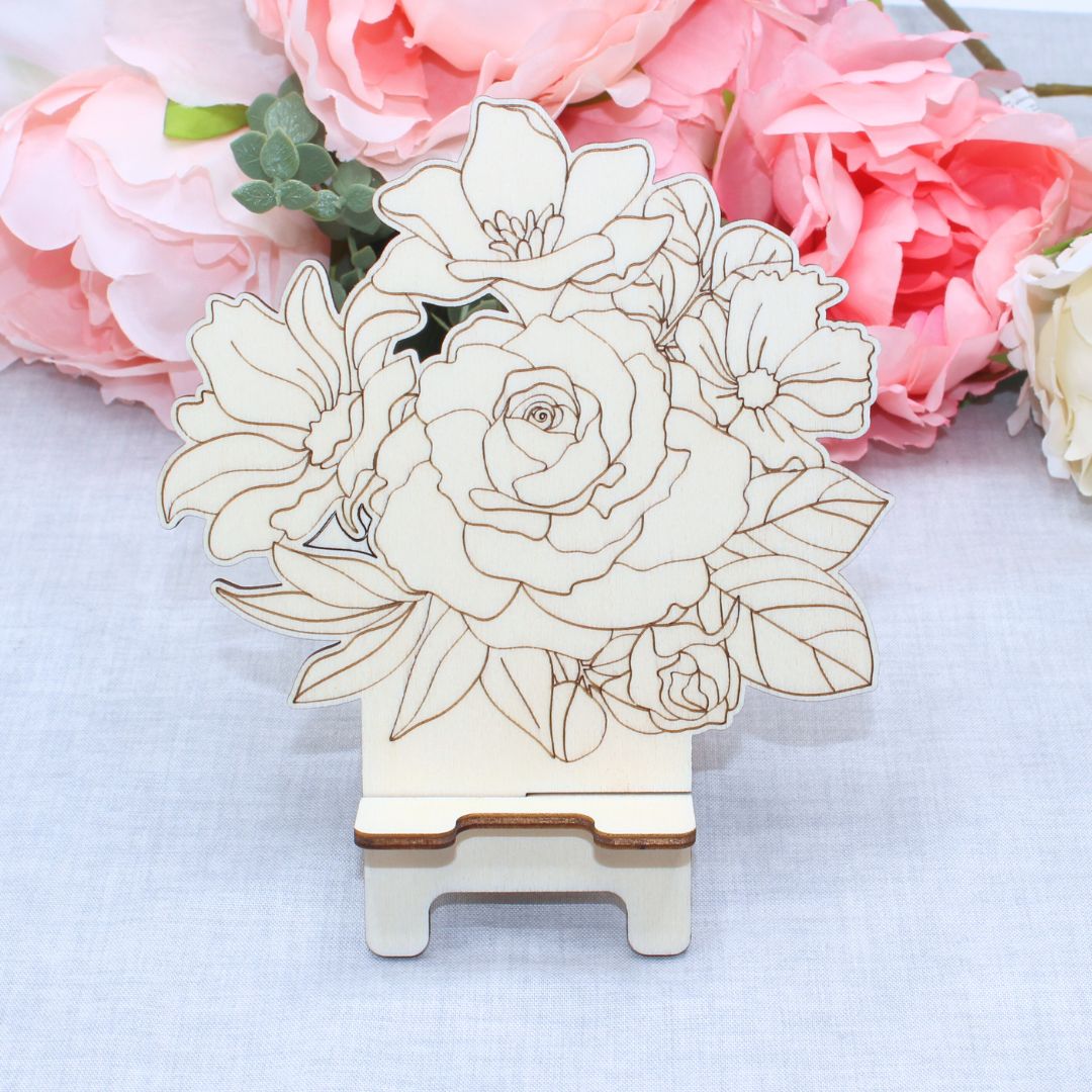 Floral Mobile Stand