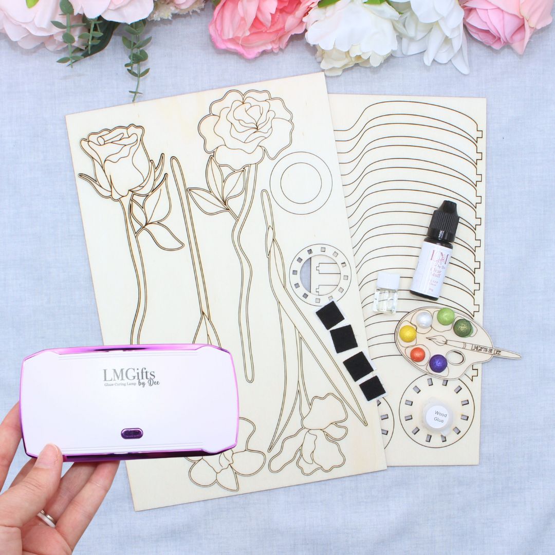 Floral Vase Craft Along - with LED Light