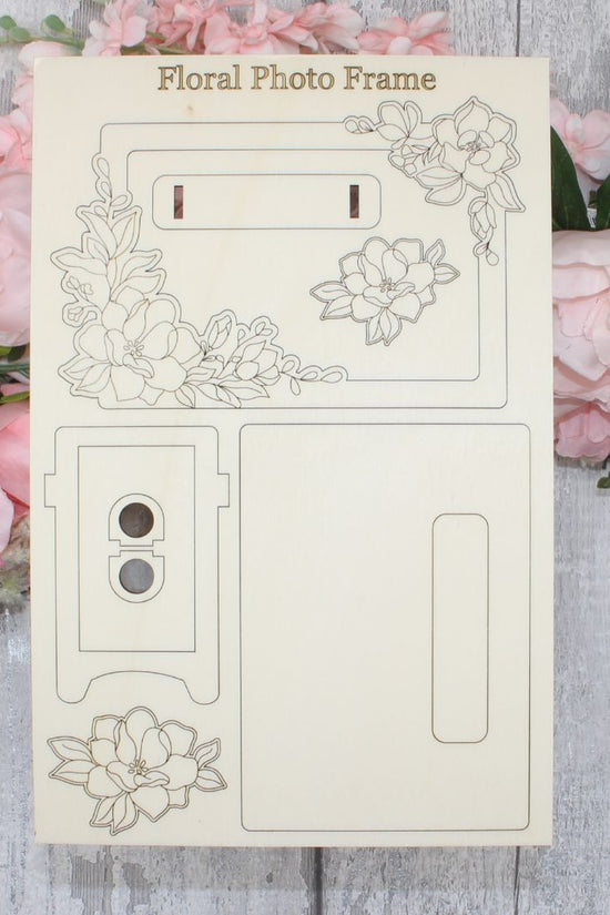 Floral Photo Frame