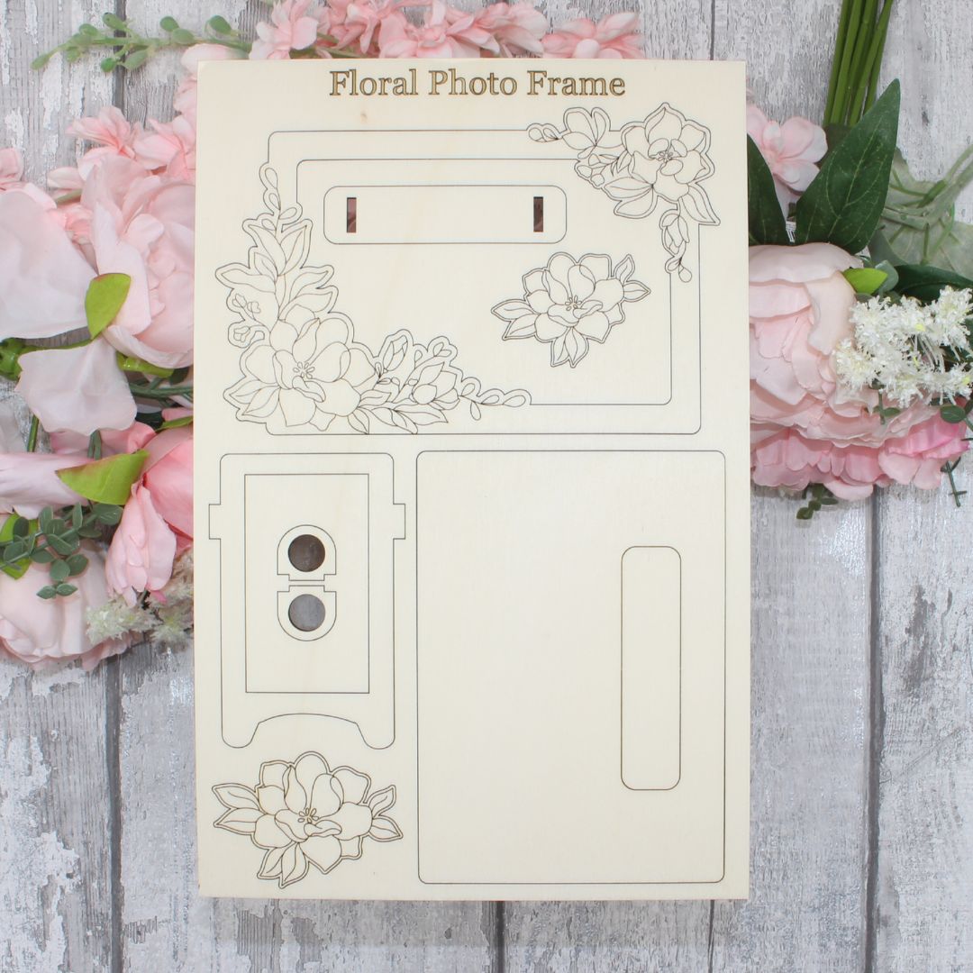 Floral Photo Frame