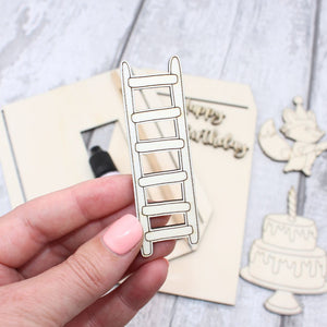 Foxi Birthday Slider Card Template Kit