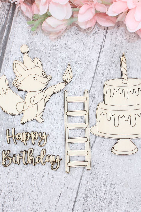 Foxi Birthday Slider Set