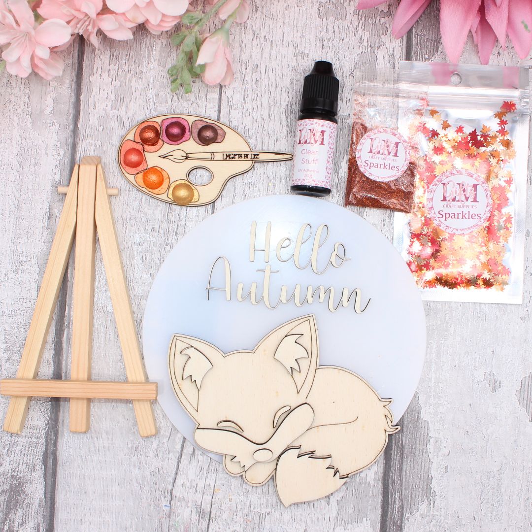 Cute Foxy Hello Autumn Craft Kit
