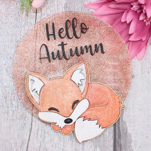 Cute Foxy Hello Autumn Craft Kit