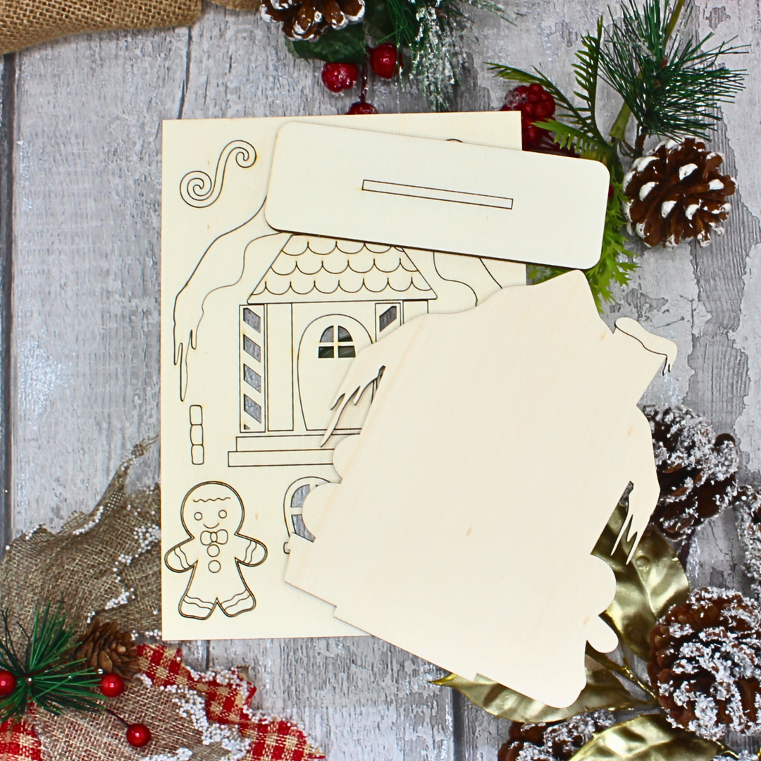 Christmas Village - Gingy Cabin