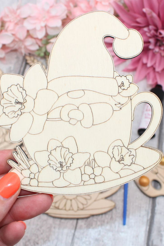 Teacup Gnome - Coaster Size