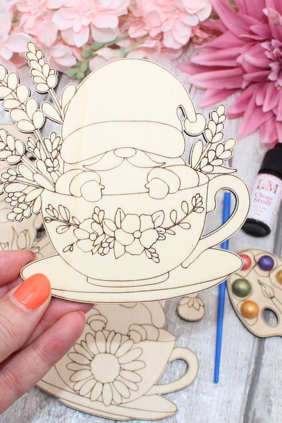 Teacup Gnome - Coaster Size
