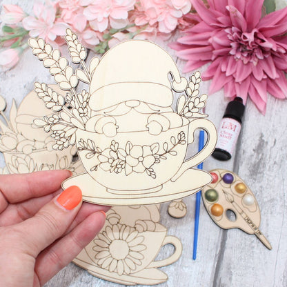 Teacup Gnome - Coaster Size