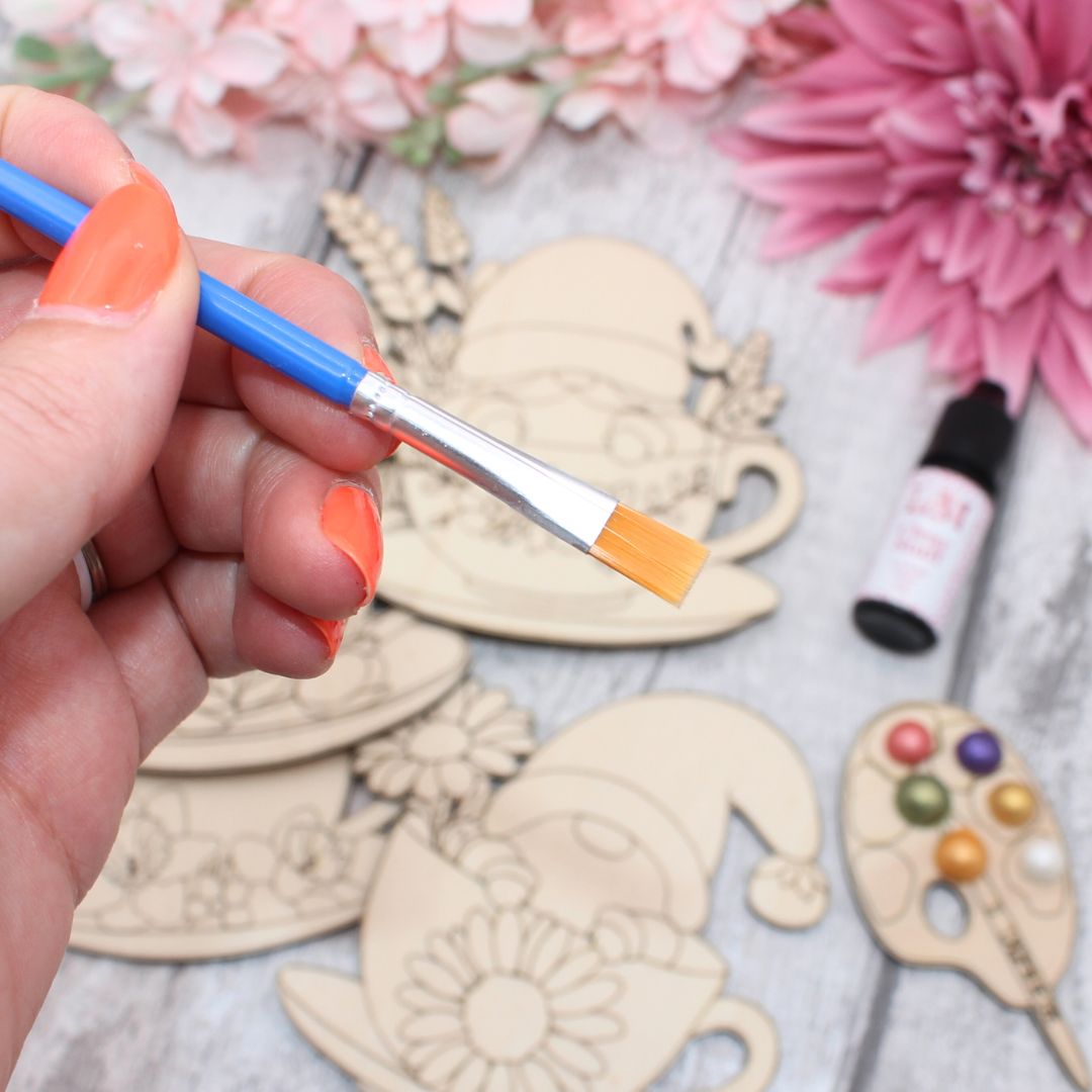 Tea Cup Gnome Coaster Craft Kit