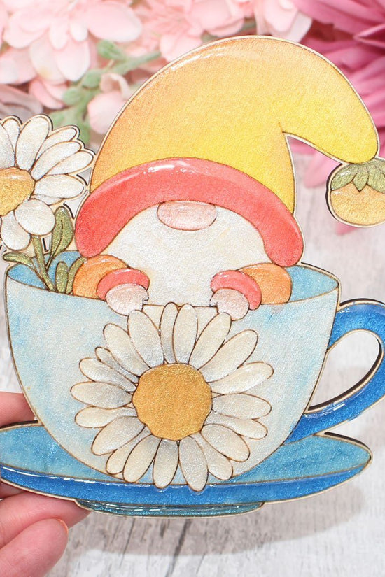 Teacup Gnome - Coaster Size