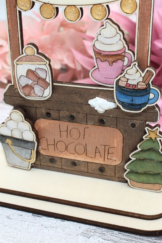 Gnome Hot Chocolate Stand Mini Craft kit