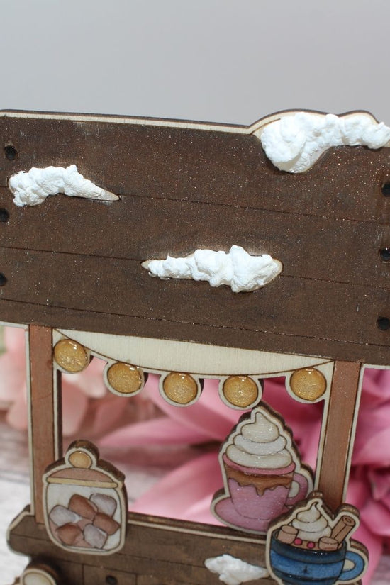 Gnome Hot Chocolate Stand Mini Craft kit