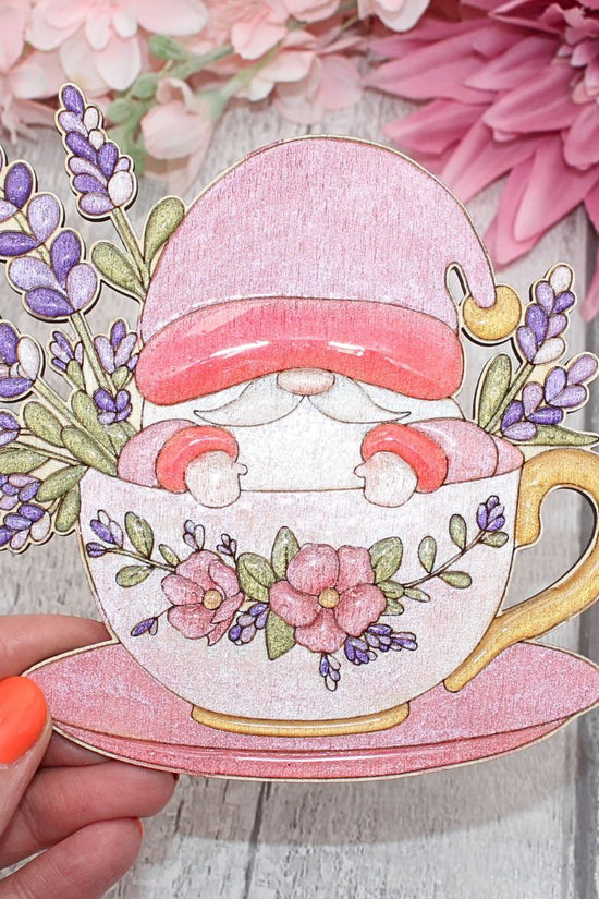 Teacup Gnome - Coaster Size