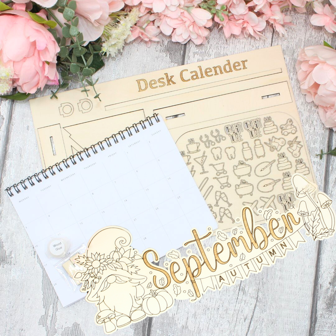 Desk Calendar - Craft Kit