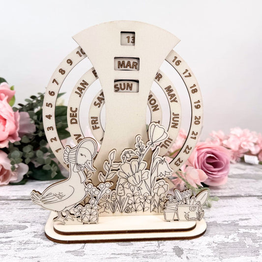 Spring Goose – Interchangeable Calendar Scene Set