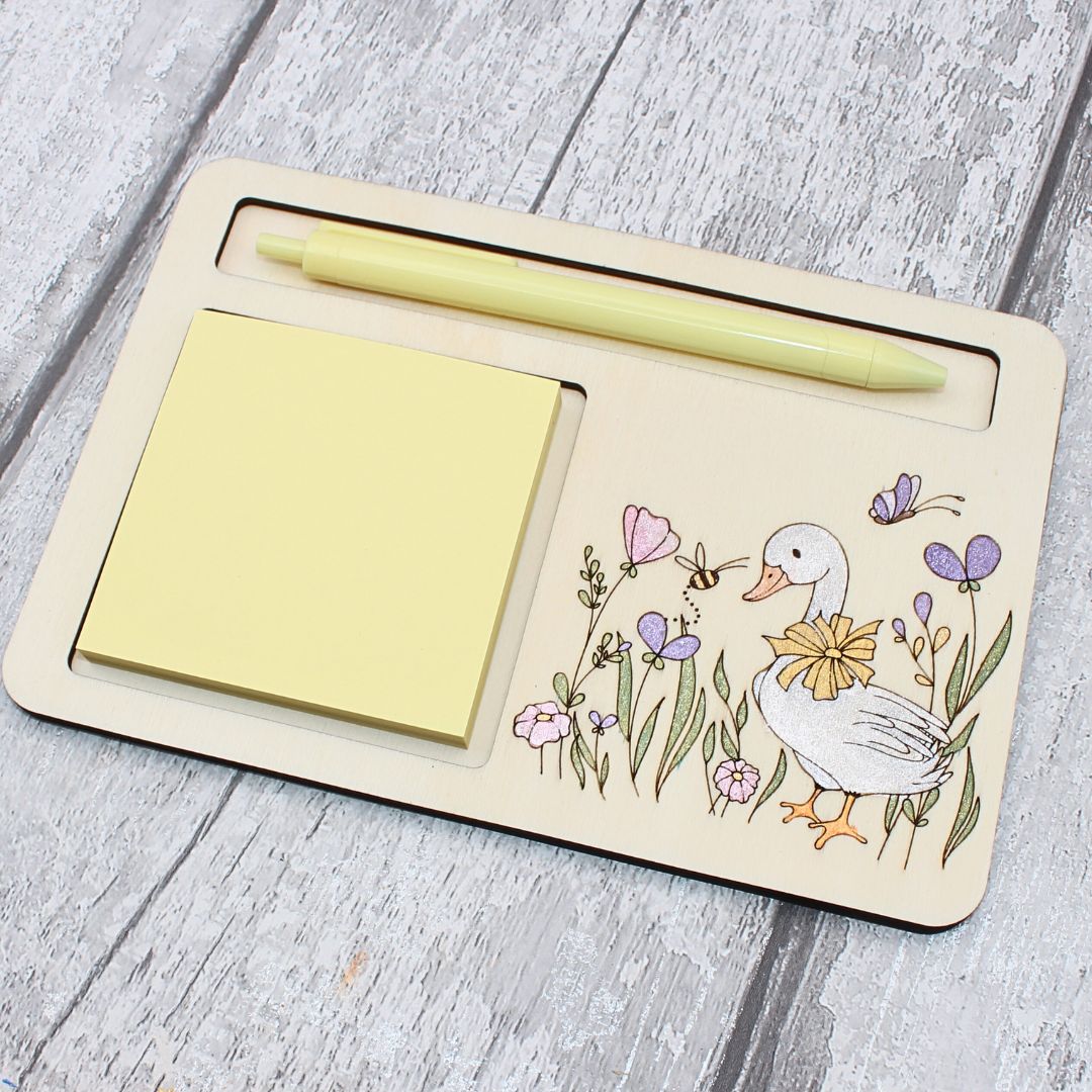 Goose in the Meadow Notepad Holder Craft Kit