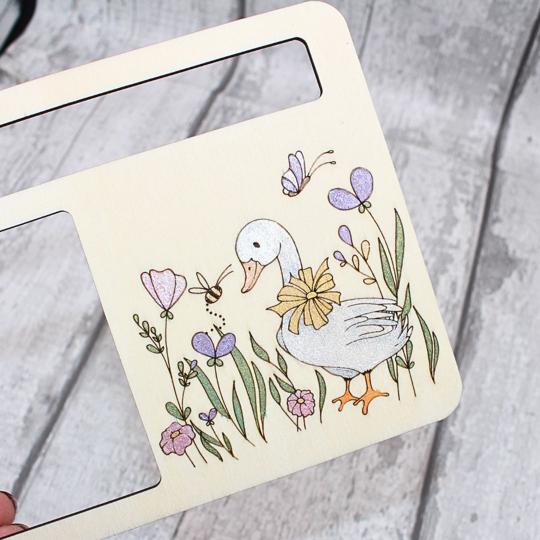 Goose in the Meadow Notepad Holder