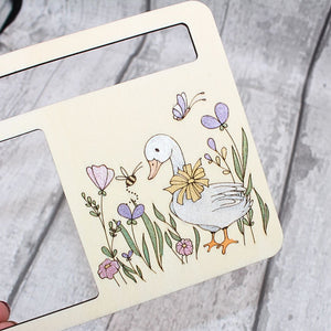 Goose in the Meadow Notepad Holder Craft Kit