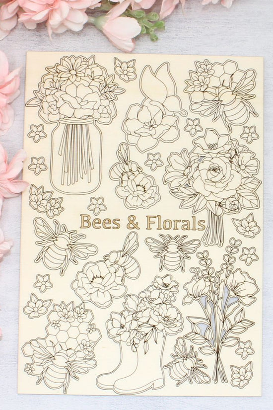 Bee & Floral Set