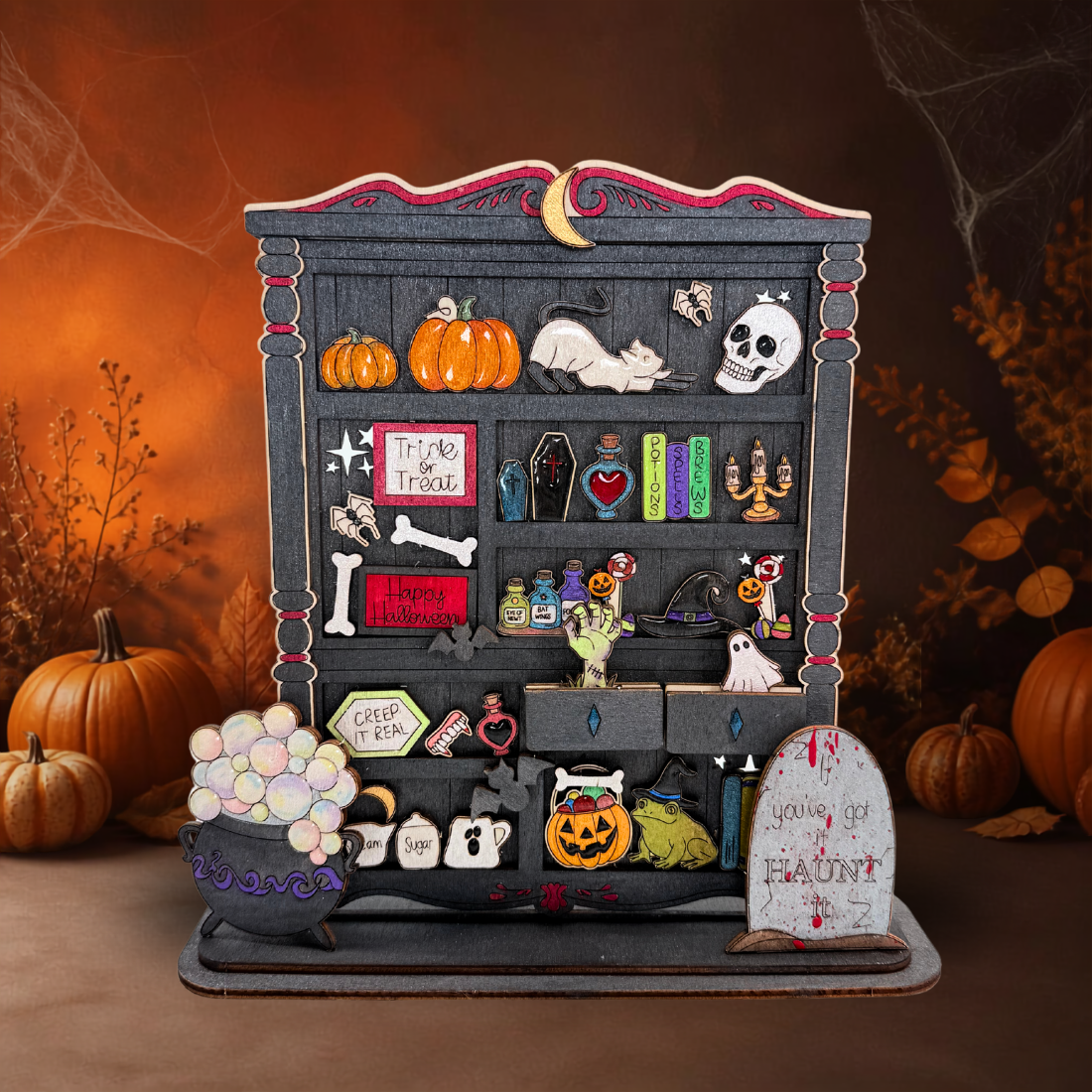 Spooky Halloween Shelf Sitter
