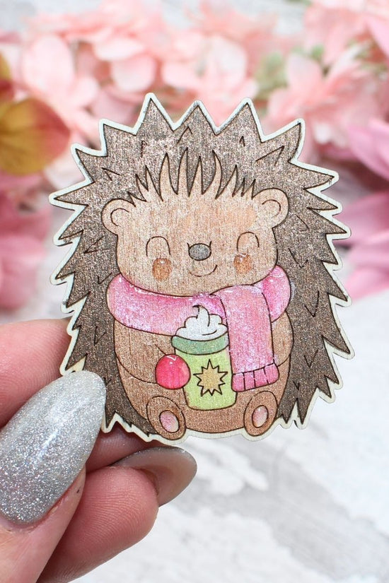 Cute Winter Hedgehog set