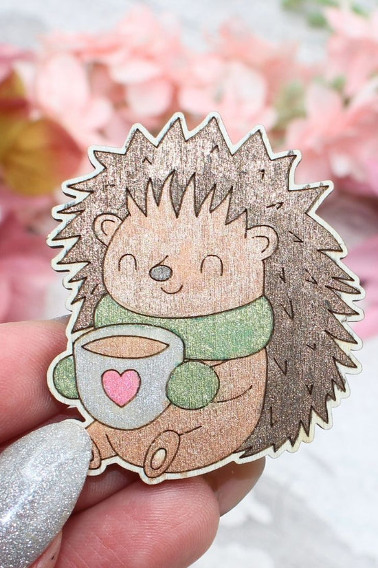 Cute Winter Hedgehog set