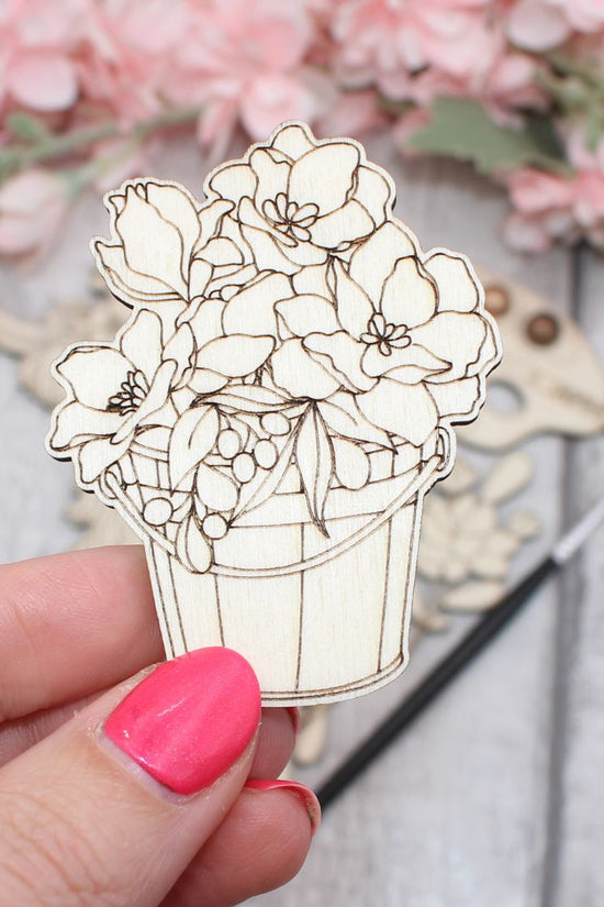 Highland Cow and Florals Mini Kit