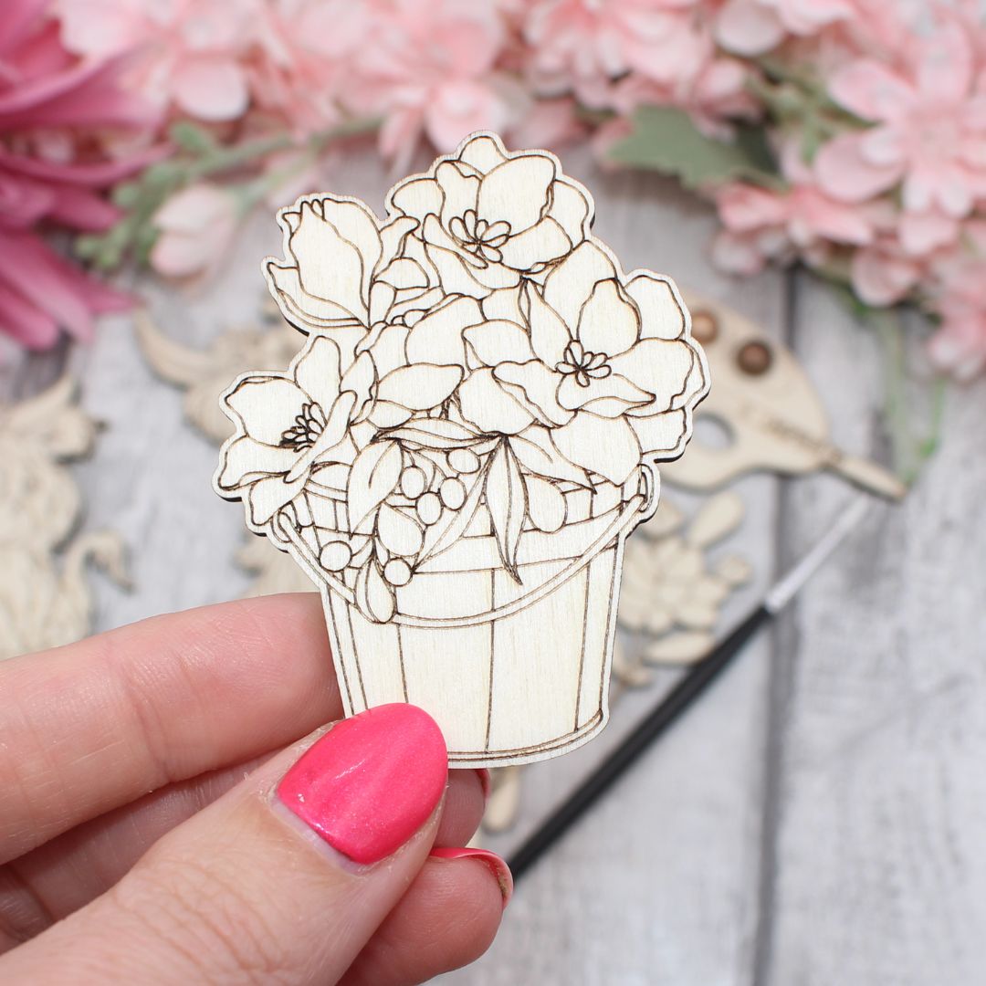 Highland Cow and Florals Mini Kit