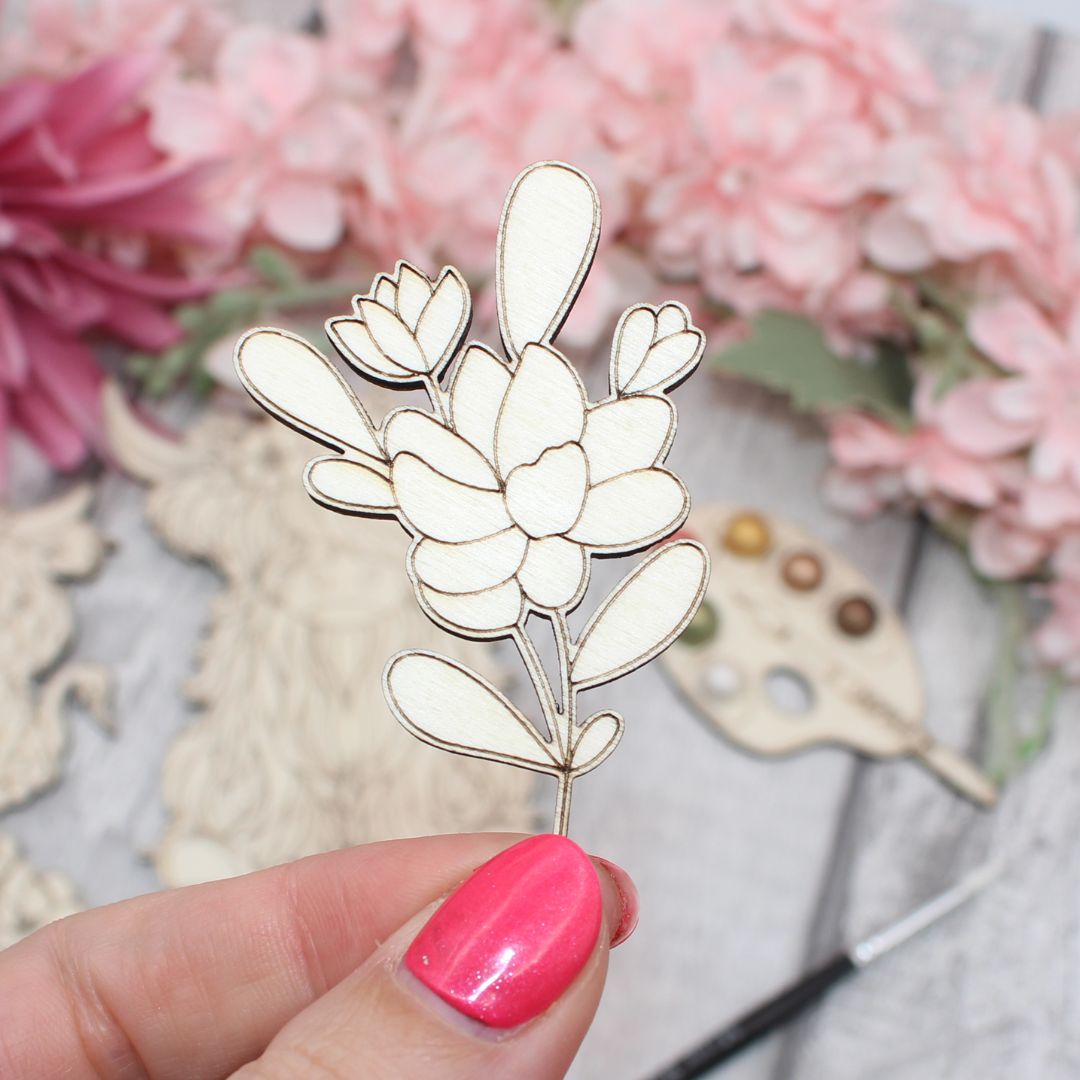 Highland Cow and Florals Mini Kit