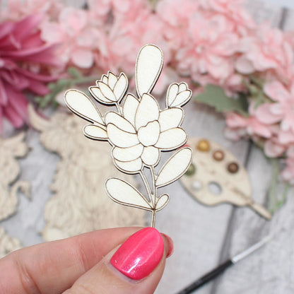 Highland Cow and Florals Mini Kit