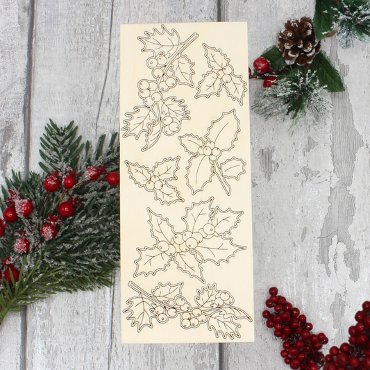 Christmas Holly Mini Set