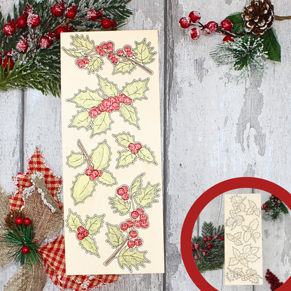 Christmas Holly Mini Set