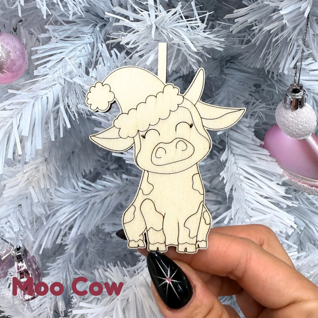 3D Christmas Baubles - Choose your Character!