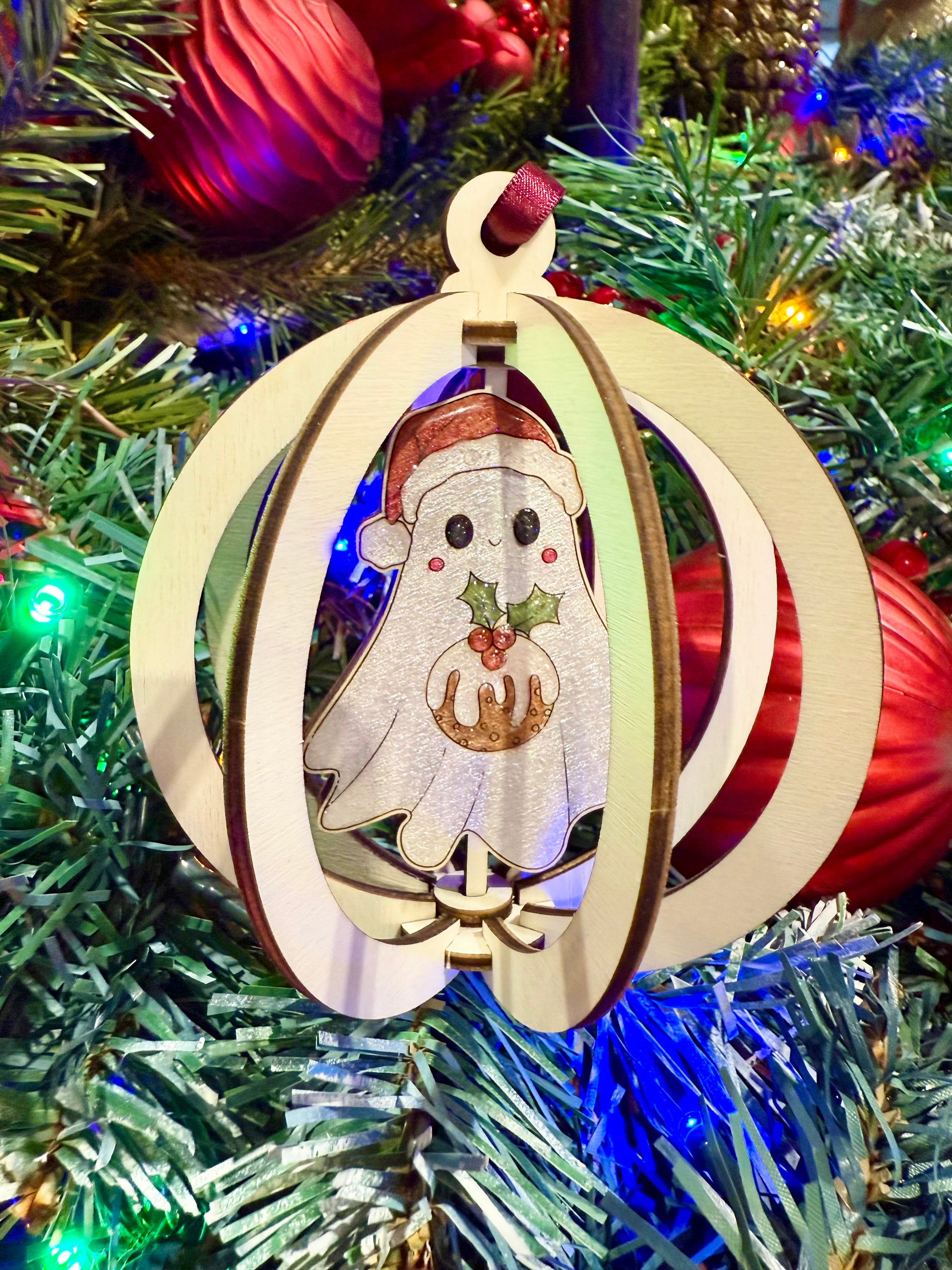 3D Christmas Baubles - Choose your Character!