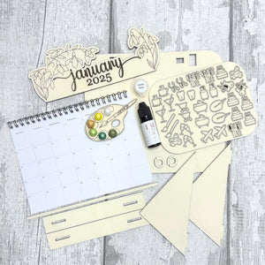 Calendar Craft Kit - Floral Design