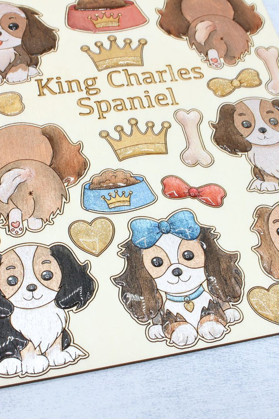 King Charles Spaniel Doggy Set