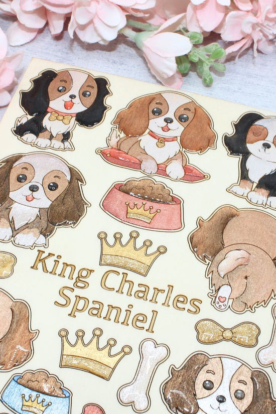 King Charles Spaniel Doggy Set