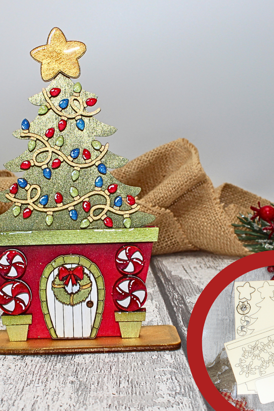 The Christmas Village - All 5 Cabins